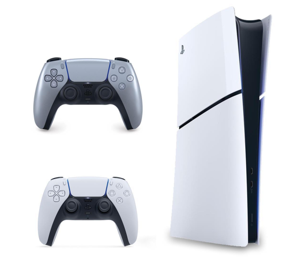 Sony PlayStation 5 Slim Digital (Fortnite) + pad Sterling Silver - 1298466 - zdjęcie 2
